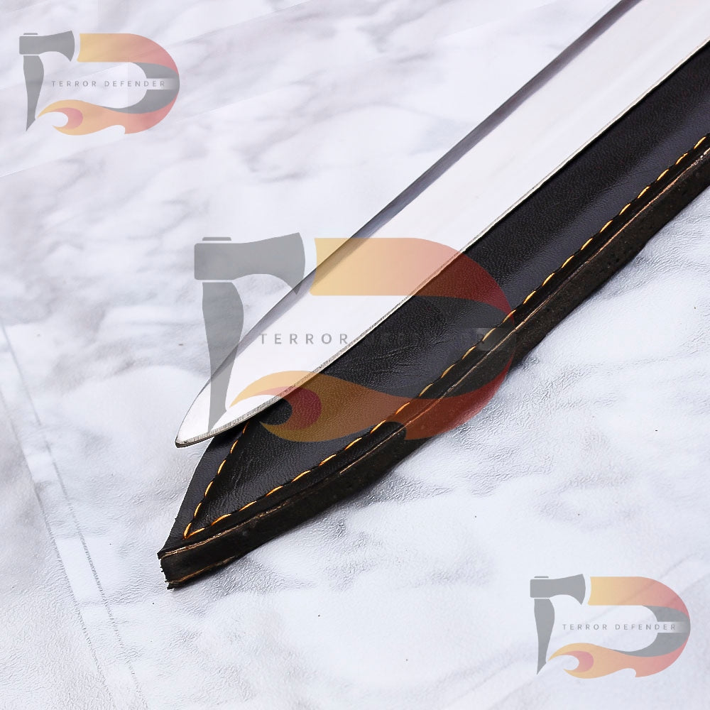 Handmade Master Crafted Wolven Steel Sword Witcher Replica Sword Cosplay Kingdom