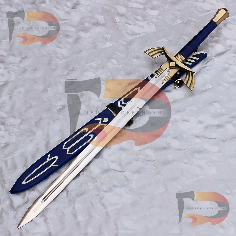 Handmade Legend of Zelda Link Master Swords , Skyward Sword Breath of the Wild , Comes with a scabbard