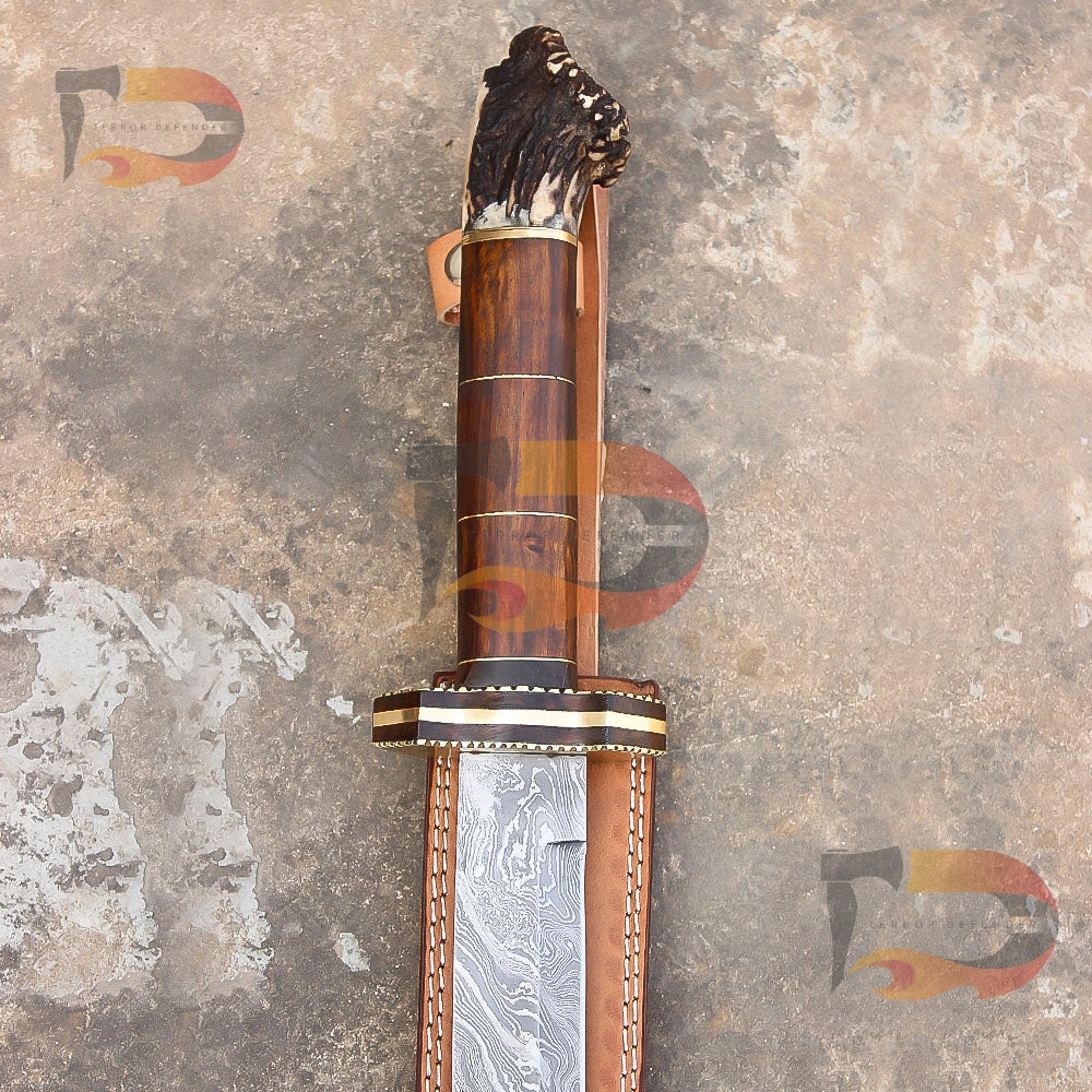 Amazing swords Handcrafted Master Sword hunting damascus Sword, Perfect Gift for Anniversaries, Birthdays, and Groomsmen