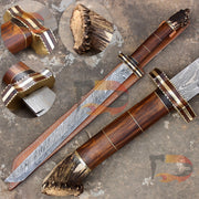 Amazing swords Handcrafted Master Sword hunting damascus Sword, Perfect Gift for Anniversaries, Birthdays, and Groomsmen