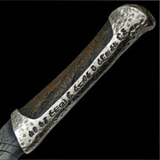 Crysknife Of Paul Atreides Crafted Of Polyresin | Hand-Painted | Movie Collectible | Wall Display Included Hunting knives Terror Defender 