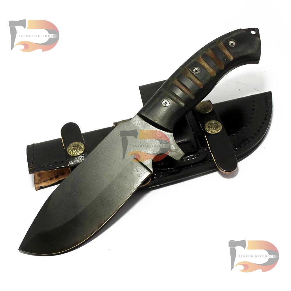 Custom Handmade  10″ inches High Carbon Steel Skinner Hunting Knife – Perfect for Outdoor Use