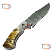 9″inches Long Handmade Damascus Steel Skinner Hunting Knife | Camping knife