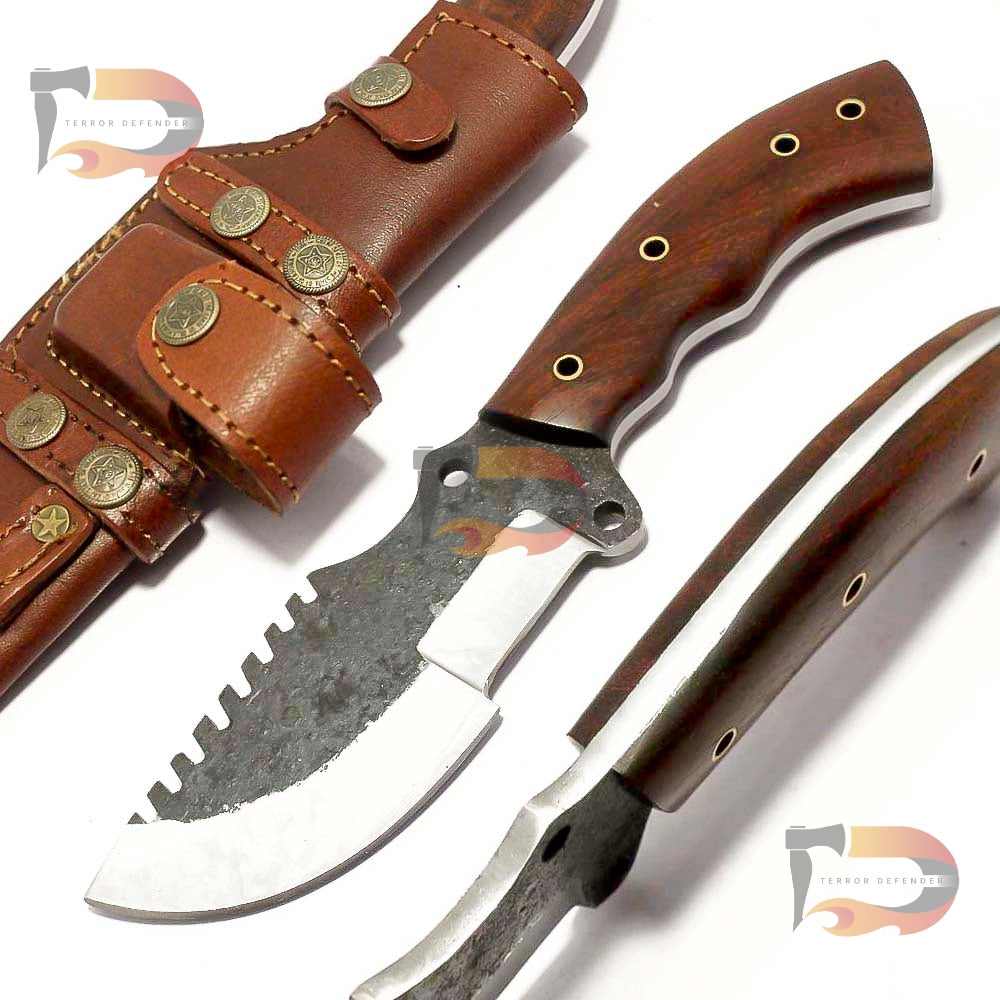 Beautiful 12″ inches Handmade High Carbon Steel Tactical Tracker Hunting Knife | Camping Knife | Hunter Collection | Best Gift Him