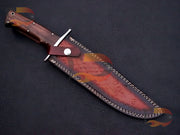 Custom Handmade Bowie knife , Bowie knives , hunting Bowie, EDC Bowie ,hunting knives With Leather Sheath