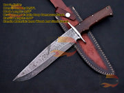 Custom Handmade Bowie knife , Bowie knives , hunting Bowie, EDC Bowie ,hunting knives With Leather Sheath