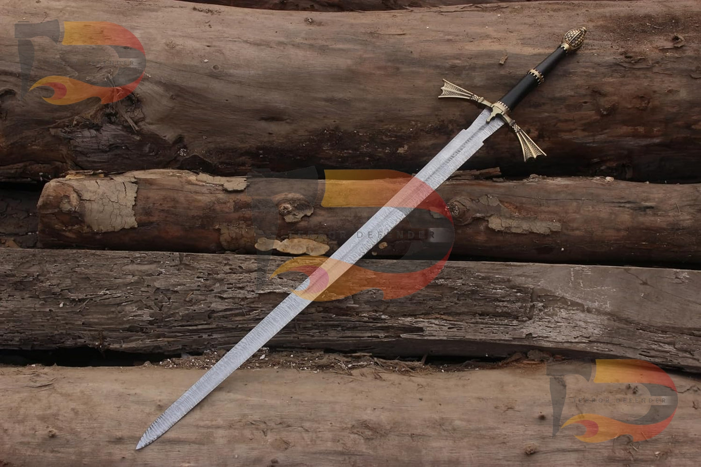 Handmade Daemon Dark Sister Full Metal,Daemon Targaryen Dark Sister Cosplay Replica Sword Movie Replica Sword