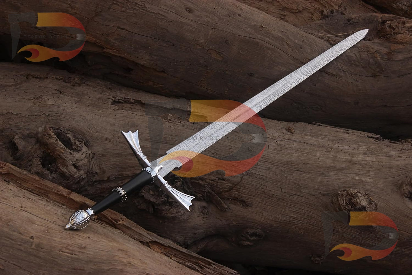 Handmade Daemon Dark Sister Full Metal,Daemon Targaryen Dark Sister Cosplay Replica Sword Movie Replica Sword