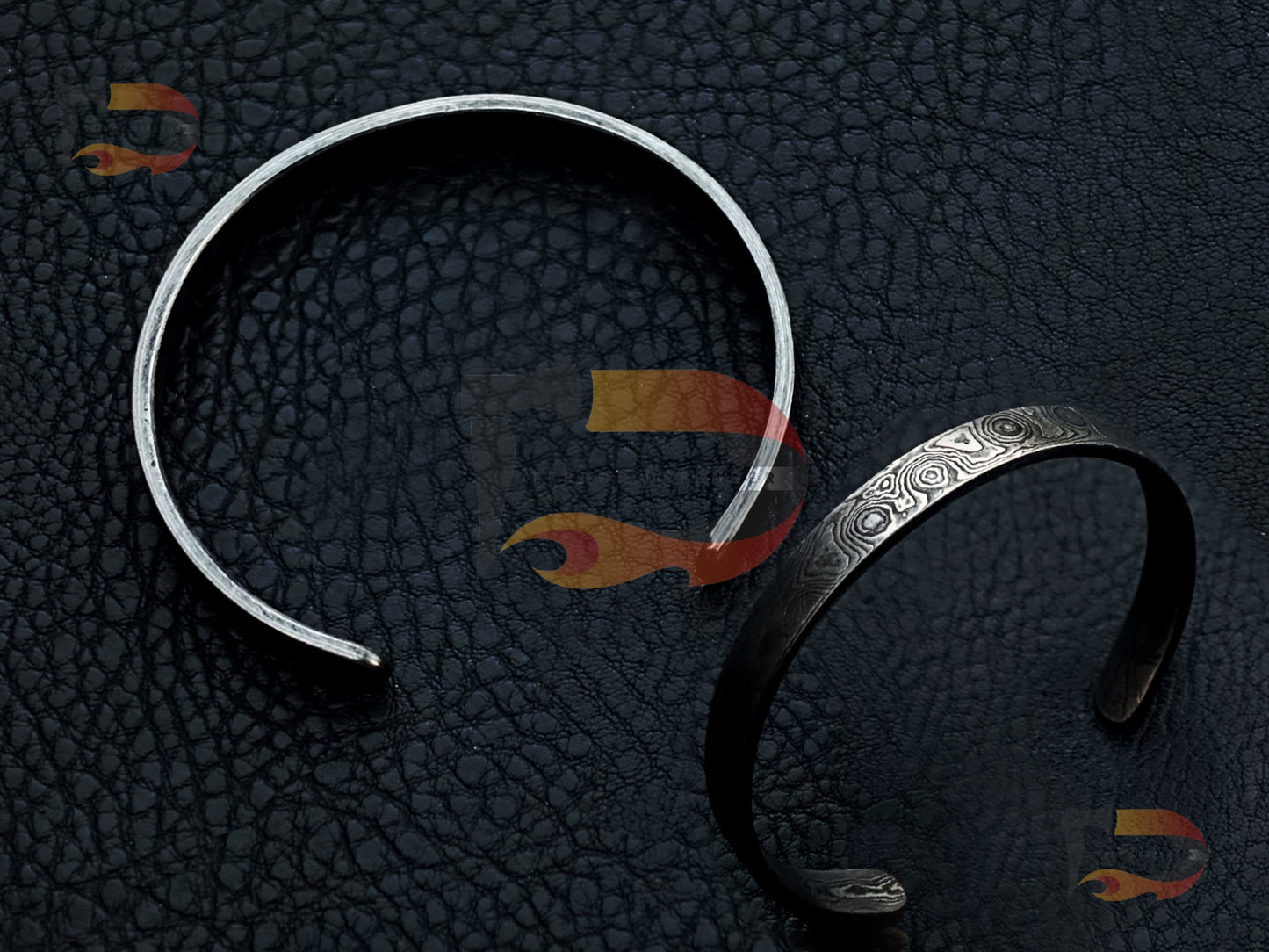 Custom Handmade  amascus steel bracelet bangle ,viiiking accessories