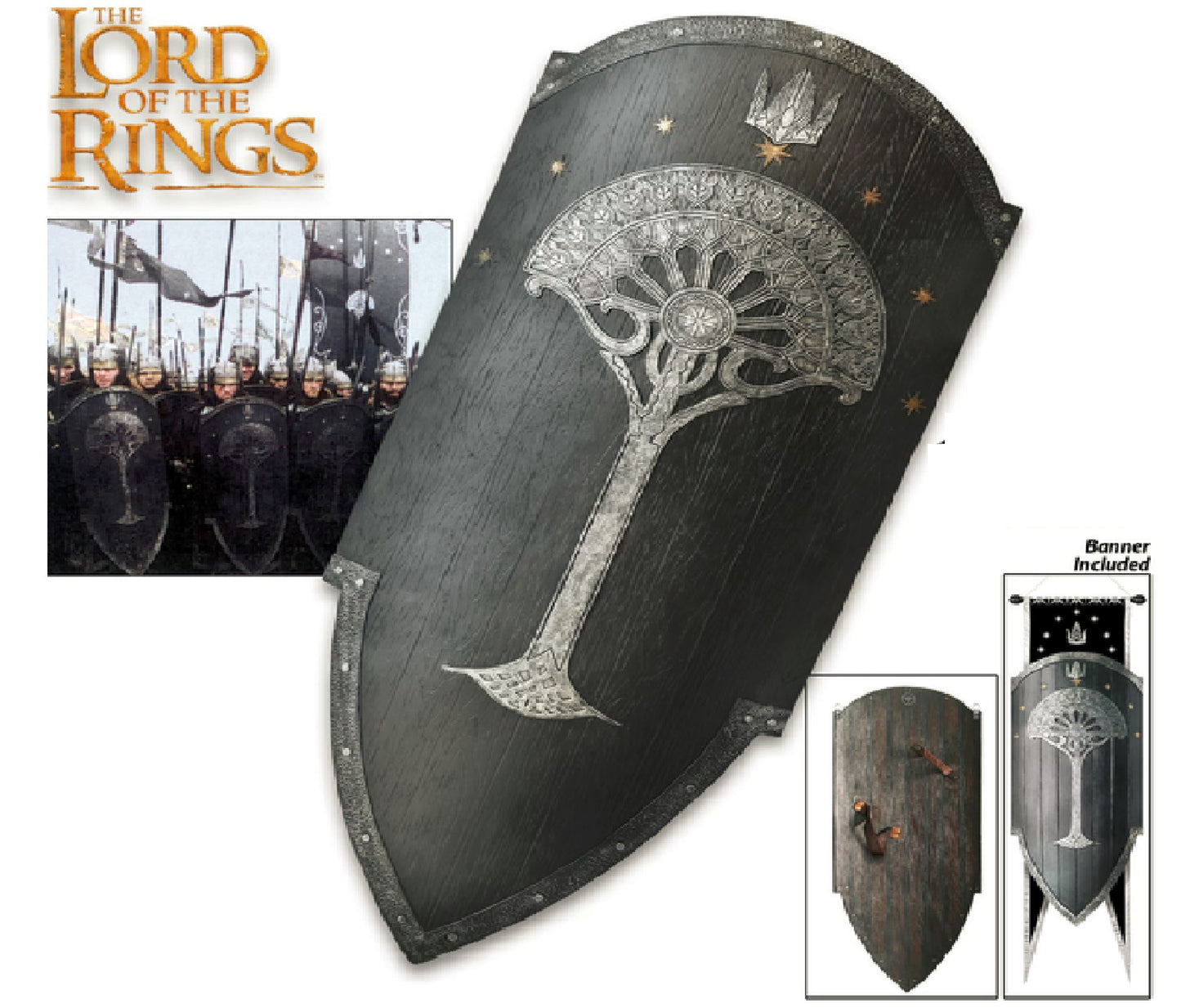 LOTR Second Age War Shield of Gondor Shield Terror Defender 