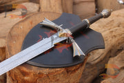 Handmade Daemon Dark Sister Full Metal,Daemon Targaryen Dark Sister Cosplay Replica Sword Movie Replica Sword