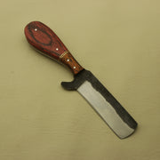 Best Custom Handmade Carbon Steel Hunting Skinning Knife With Pure Leather Sheath Knives Terror Defender 