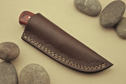 Custom Handmade Damascus Steel Hunting Camping Skinner Knife - Wood Handle Anniversary Gift Gift For Him Hunting knives Terror Defender 