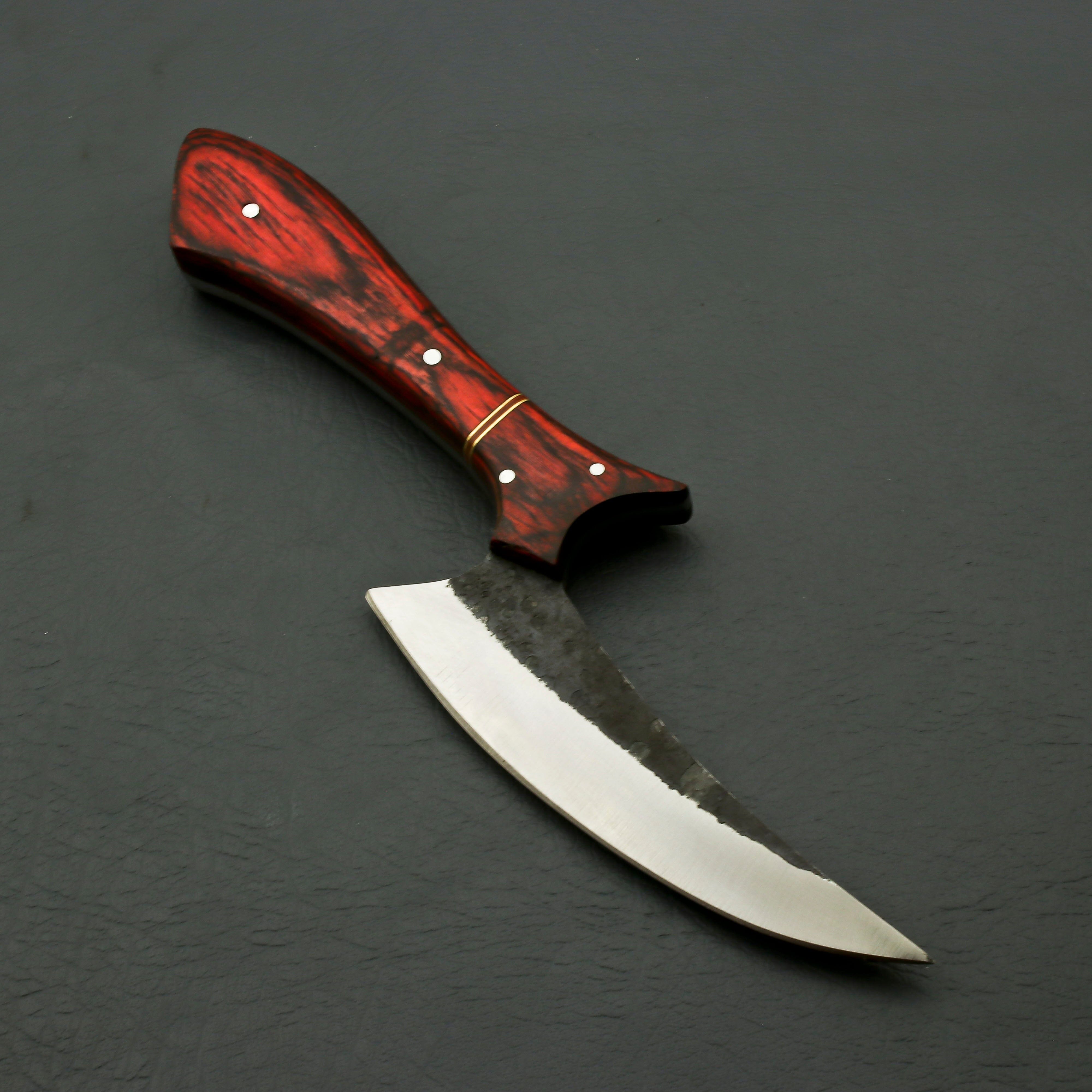 Custom Handmade High Carbon Steel Hunting Knife, Full Tang With Sheath Hunting knives Terror Defender 