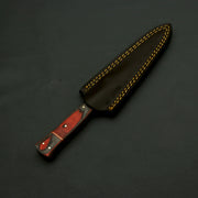 Combo of 2: Hand Forged Damascus Steel Hunting Double Edge Dagger Boot Knife Hunting Terror Defender 