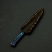 Combo of 2: Hand Forged Damascus Steel Hunting Double Edge Dagger Boot Knife Hunting Terror Defender 