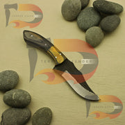 1095 High Carbon Steel Hunting Knife Custom Handmade High Carbon Steel Tracker Knife Hunting Survival Knife With Leather Sheath Best Gift knife Terror Defender 