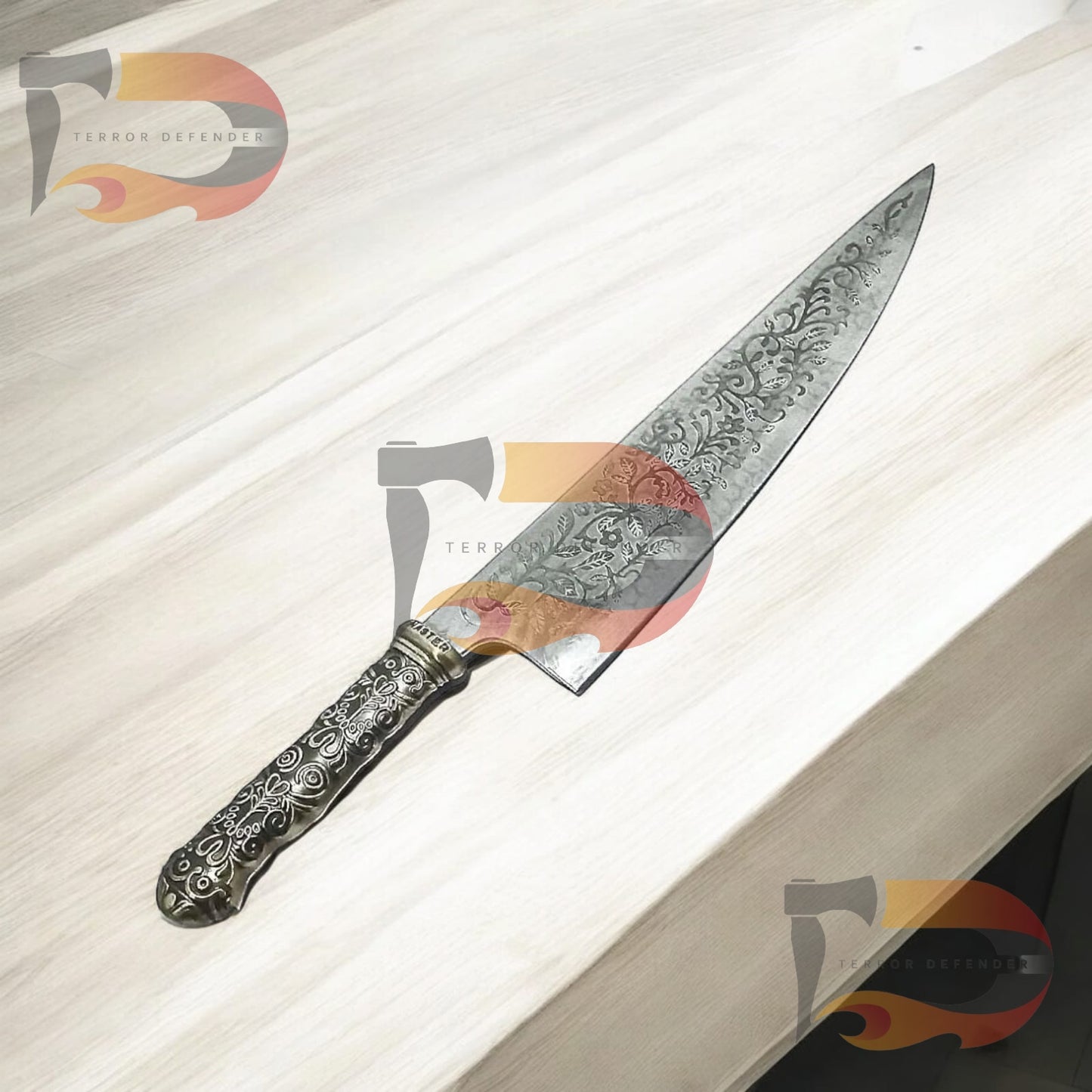 Handmade Vorpal blade knife Sword master knife Chef knife kitchen knife