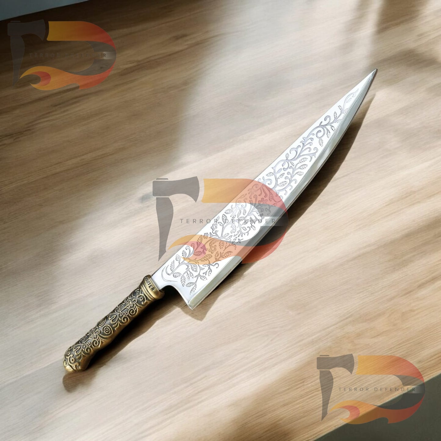 Handmade Vorpal blade knife Sword master knife Chef knife kitchen knife