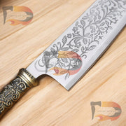 Handmade Vorpal blade knife Sword master knife Chef knife kitchen knife