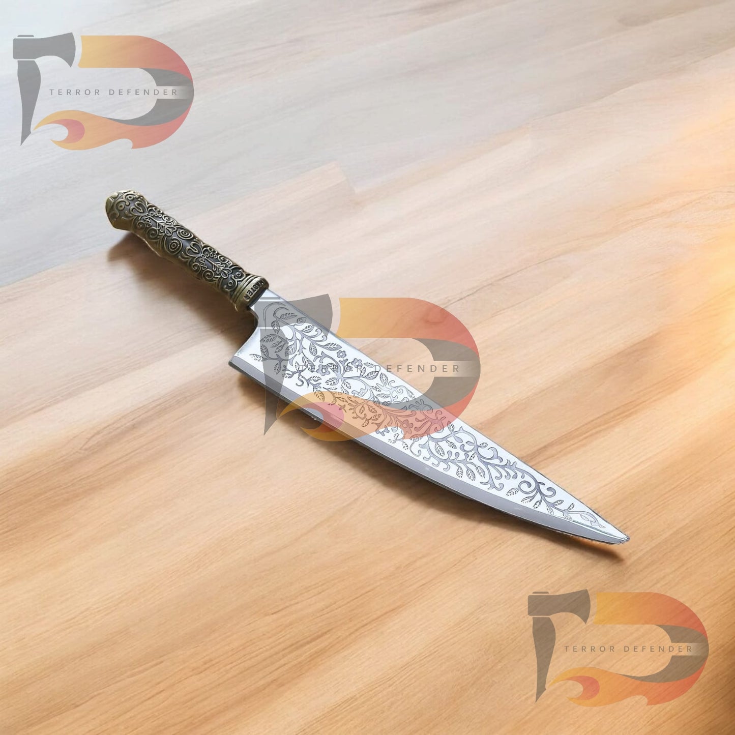 Handmade Vorpal blade knife Sword master knife Chef knife kitchen knife