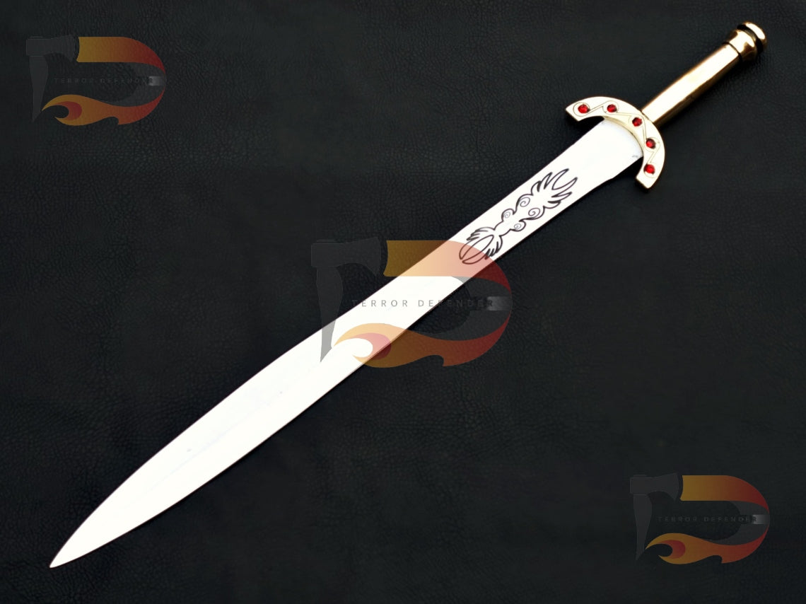 Custom Handmade Clash of Titans embellished sword , limited edition handmade sword, limited edition sword of Titans