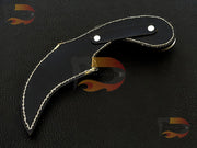 Custom Handmade Karambits , EDC karambit, hunting karambit, Xmas gifts , EDC knives .With Leather Sheath