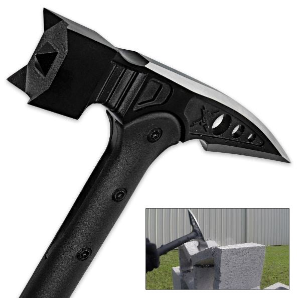 Tactical War Hammer With Vortec Sheath Axes Terror Defender 