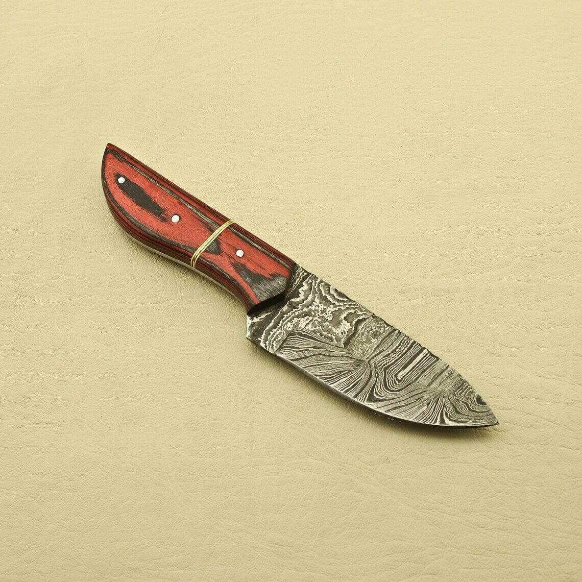 Custom Handmade Damascus Steel Full Tang Hunting Skinner Knife Camping Hunting Hiking Knife Best Gift For Him Best Birthday Gift For DAD Knives Terror Defender 