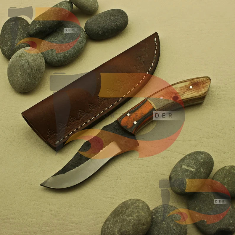 Custom Handmade High Carbon Steel Hunting and Survival Knife with Leather Sheath Ultimate Gift for Hunting Enthusiasts Grandparents Gift Knives Terror Defender 