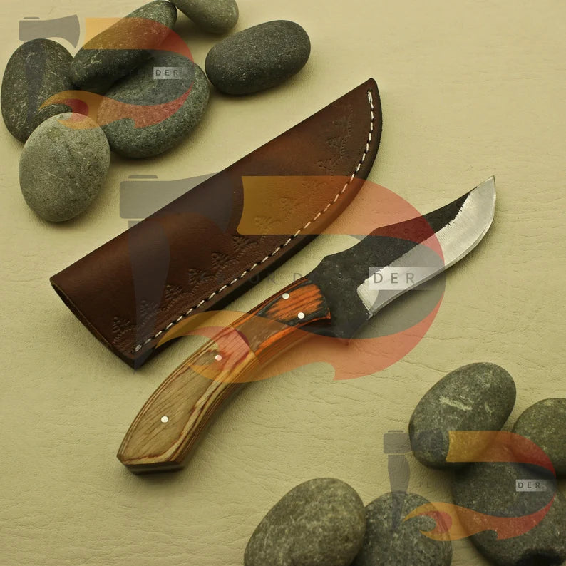 Custom Handmade High Carbon Steel Hunting and Survival Knife with Leather Sheath Ultimate Gift for Hunting Enthusiasts Grandparents Gift Knives Terror Defender 