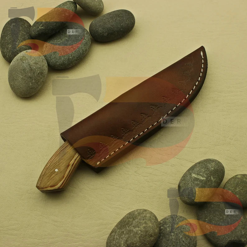 Custom Handmade High Carbon Steel Hunting and Survival Knife with Leather Sheath Ultimate Gift for Hunting Enthusiasts Grandparents Gift Knives Terror Defender 