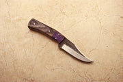 Handmade Carbon steel Full Tang Rose Wood Tracker Knife With Leather Sheath Knives Terror Defender 