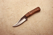 Hand Forged Carbon Steel Hunting Boot knife with Pure rosewood Handle come with leather Sheath Best Father's Day Gift Best Gift For Him Knives Terror Defender 