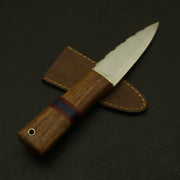 Antique Handcrafted Stainless Steel Serrated Edge Scottish Dirk Knife with Custom Sheath Hunting Terror Defender 