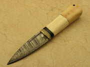 Celtic Scottish Dirk SGIAN DUBH DAGGER Bone Handle Knife Knives Terror Defender 