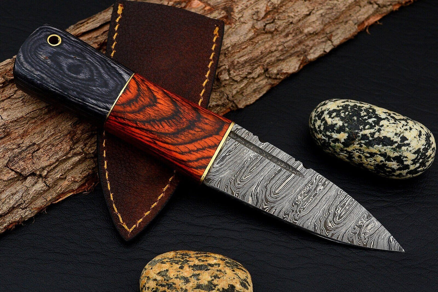 Celtic Scottish Dirk SGIAN DUBH DAGGER Bone Handle Knife. Groomsmen Gifts Terror Defender 