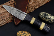 Celtic Scottish Dirk SGIAN DUBH DAGGER Bone Handle Knife. Groomsmen Gifts Terror Defender 