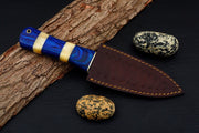 Celtic Scottish Dirk SGIAN DUBH DAGGER Bone Handle Knife. Groomsmen Gifts Terror Defender 