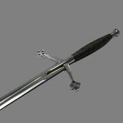 Claymore Sword with Black Handle Handmade Replica With Sheath Costume Weapons Terror Defender 