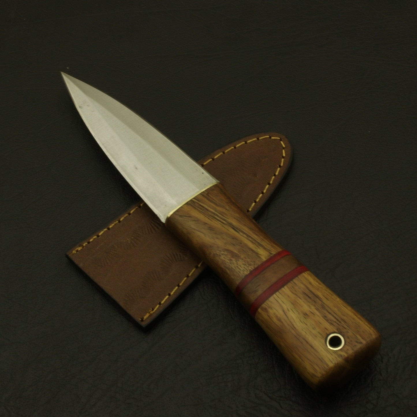 Collector Handcrafted Stainless Steel Scottish Dirk Knife with Custom Sheath Hunting Terror Defender 