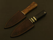 Combo Of 2: Celtic Scottish Dirk SGIAN DUBH DAGGER Knives Terror Defender 