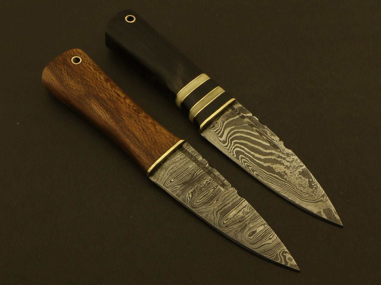 Combo Of 2: Celtic Scottish Dirk SGIAN DUBH DAGGER Knives Terror Defender 