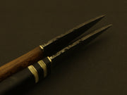 Combo Of 2: Celtic Scottish Dirk SGIAN DUBH DAGGER Knives Terror Defender 