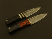 Combo Of 2: Celtic Scottish Dirk SGIAN DUBH DAGGER Bone Handle Knife. Groomsmen Gifts Terror Defender 