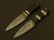 Combo Of 2: Celtic Scottish Dirk SGIAN DUBH DAGGER Bone Handle Knife. Knives Terror Defender 