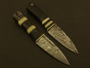 Combo Of 2: Celtic Scottish Dirk SGIAN DUBH DAGGER Bone Handle Knife. Knives Terror Defender 