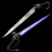 Combo Of 2: Functional Squall Gunblade Revolver Sword Pair Costume Weapons Terror Defender 