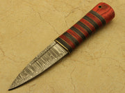 Combo Of 4: Handmade Celtic Scottish - Genuine Damascus Sgian Dubh Dirk knives With Sheath Hunting Terror Defender 