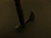 Custom Damascus Steel Tomahawk, HATCHET, AXE, INTEGRAL, Pipe Axe + Sheath Camping Terror Defender 